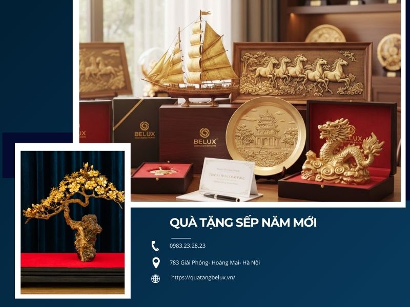 QUÀ TẶNG SẾP NĂM MỚI: NGHỆ THUẬT KẾT NỐI TÂM GIAO VÀ NÂNG TẦM VỊ THẾ